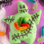 oogie boogie shaped Halloween treat