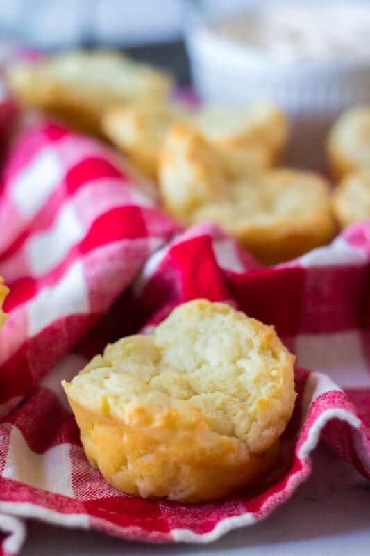 Easy Sour Cream Biscuits (Only 3 Ingredients!) - Play Party Plan