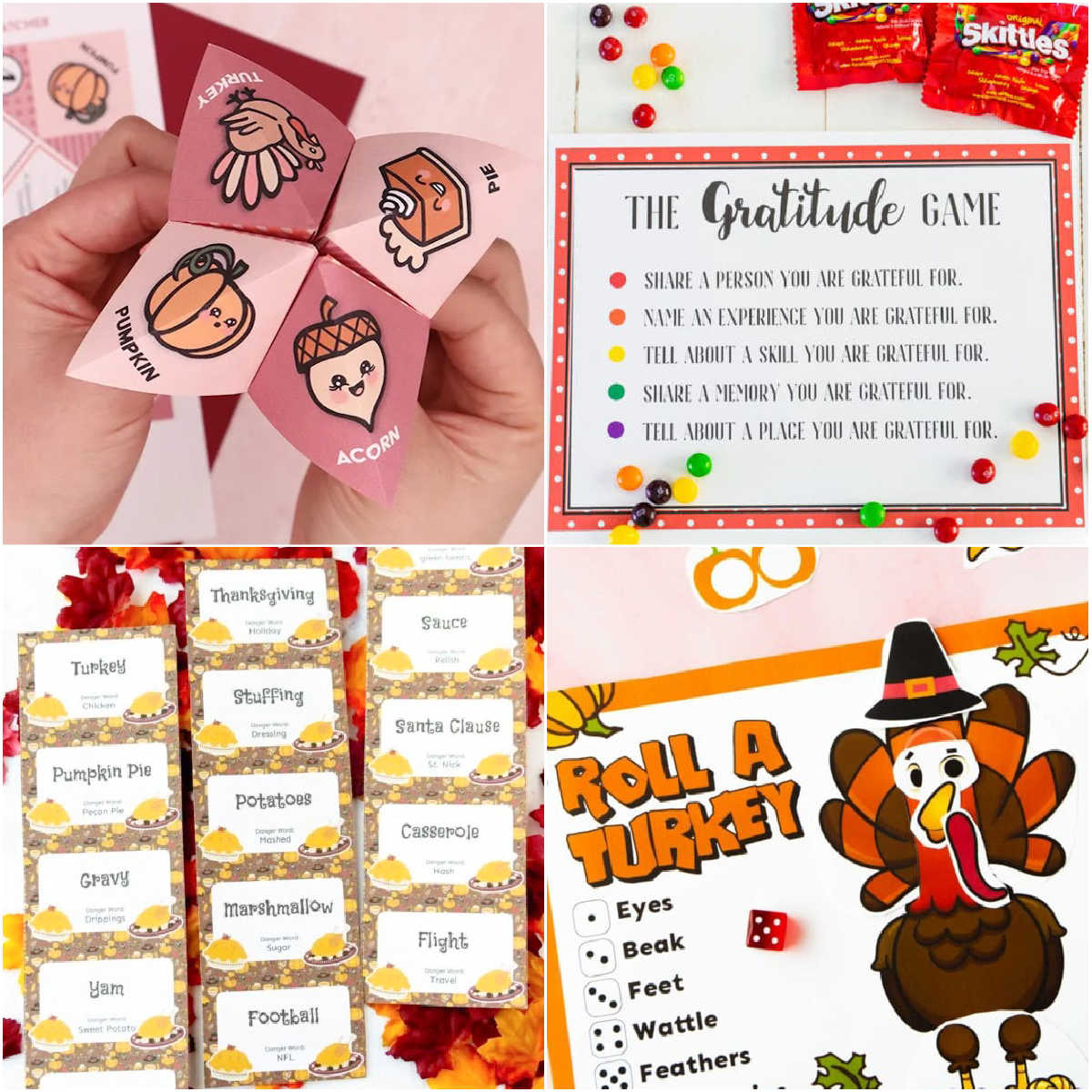 35 Free Thanksgiving Printables