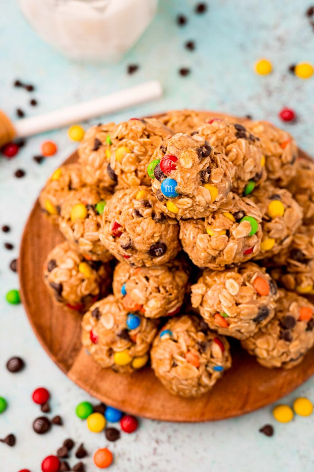 Easy Monster Cookie Protein Balls - Play Party Plan