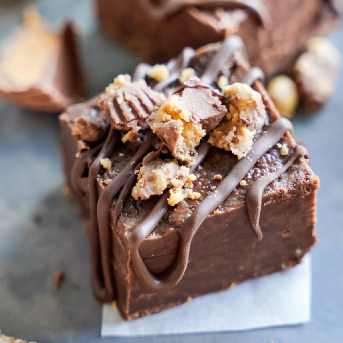 Reese’s No Bake Peanut Butter Fudge