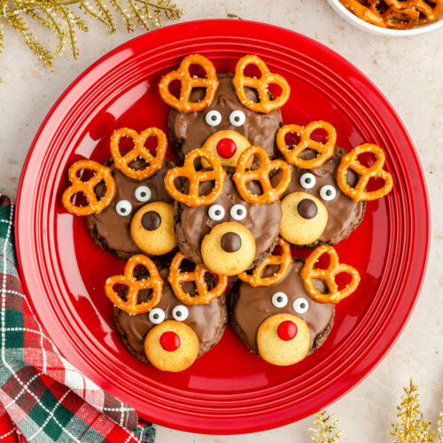 Easy Reindeer Cookies - Play Party Plan