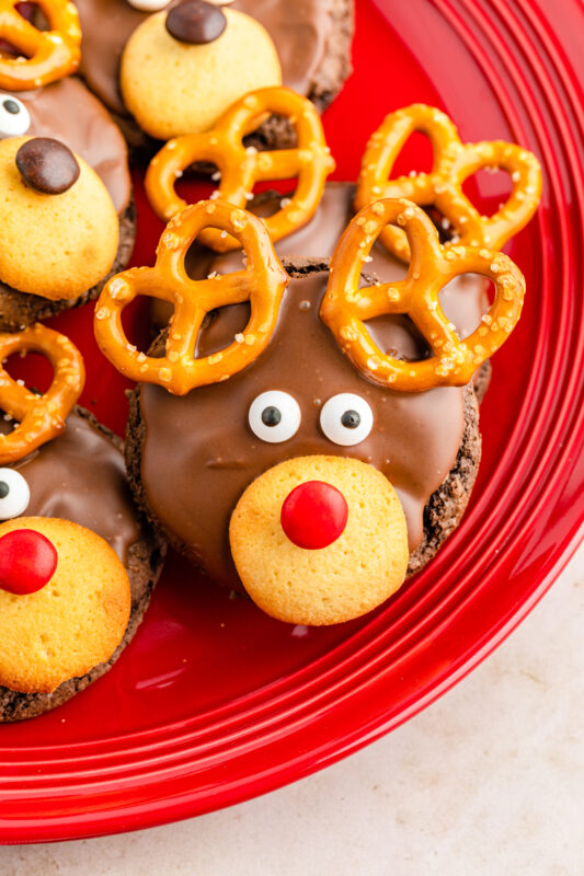 Easy Reindeer Cookies - Play Party Plan