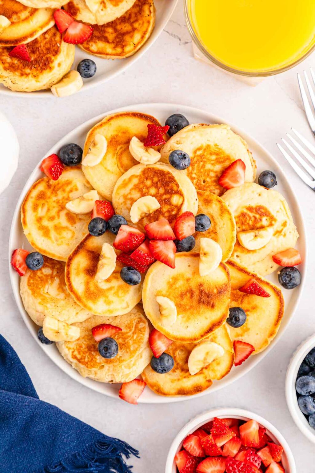 Easy Mini Pancakes Recipe - Play Party Plan