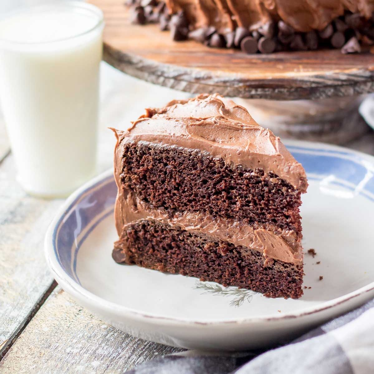 Sour Cream Chocolate Cake