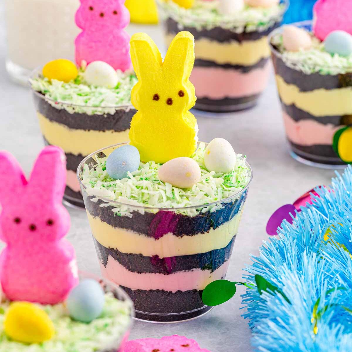 Easter Dirt Cups