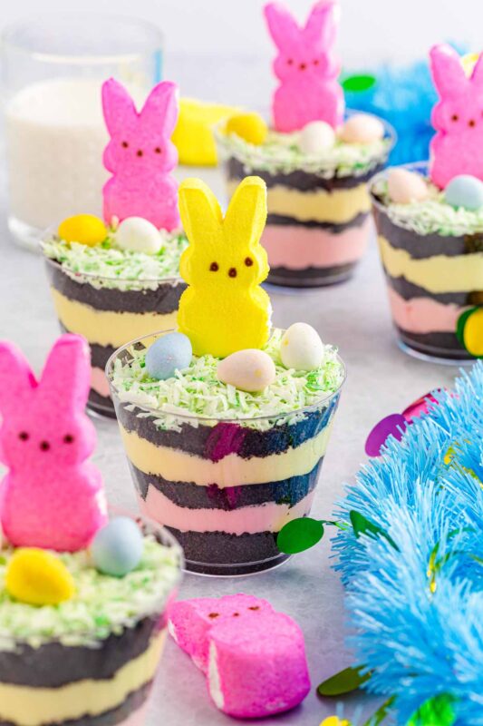 Easy Easter Dirt Cups - Play Party Plan