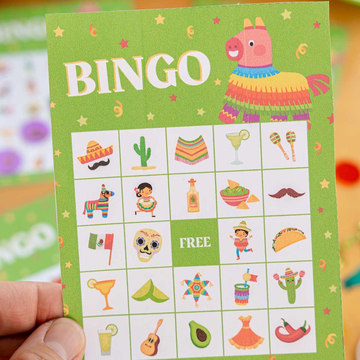 Free Printable Cinco De Mayo Bingo Cards