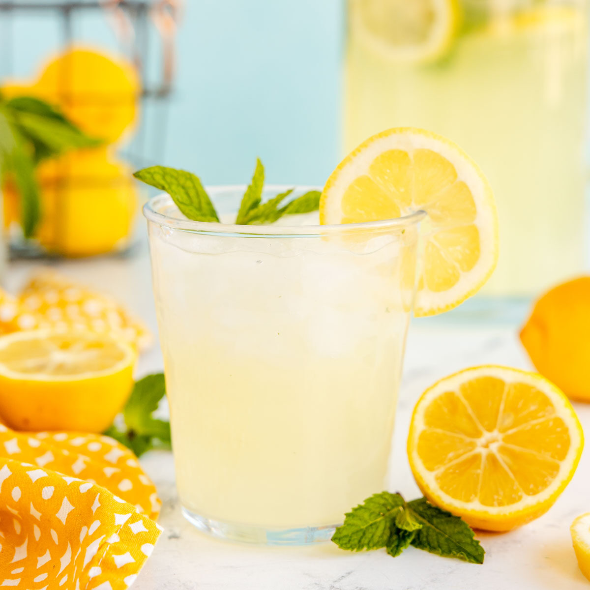 Sparkling Mint Lemonade Recipe