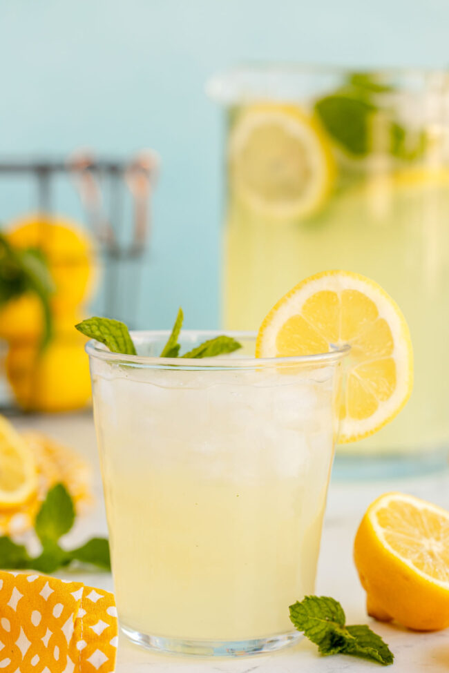 Easy Mint Lemonade - Play Party Plan