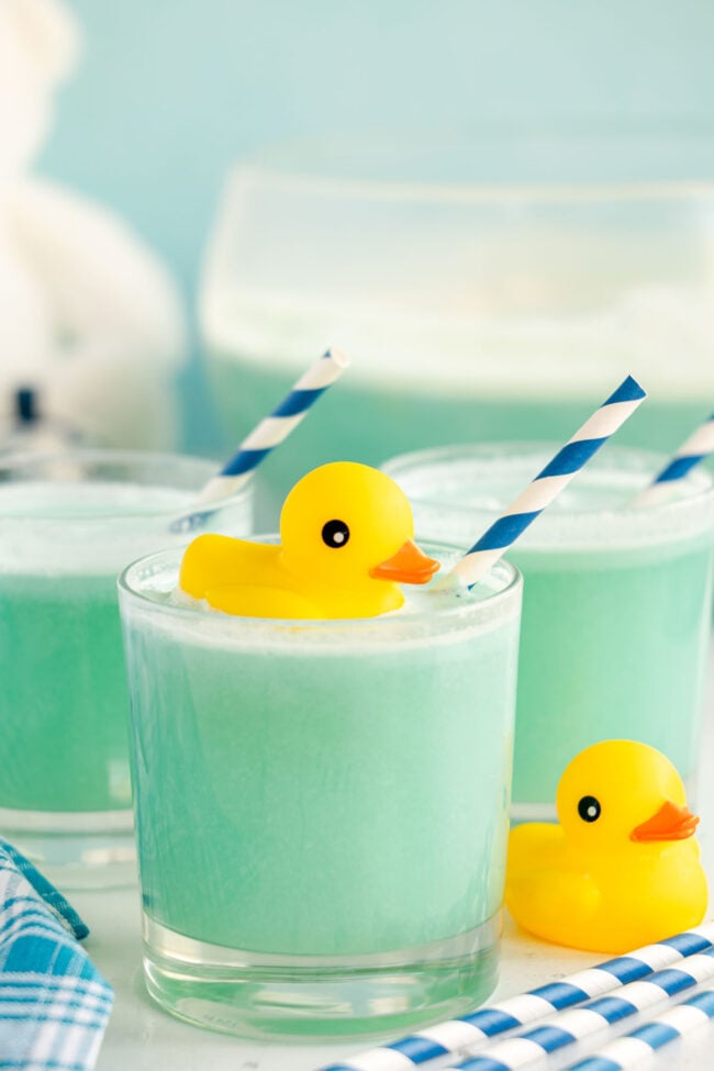 Non-Alcoholic Blue Punch (for Baby Shower!) - Play Party Plan