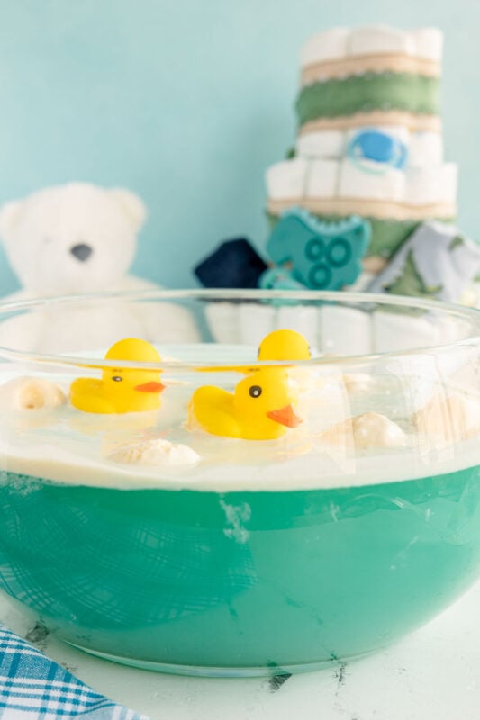 Non-Alcoholic Blue Punch (for Baby Shower!) - Play Party Plan