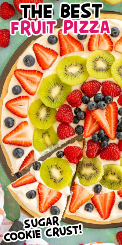 the best sugar cookie pizza