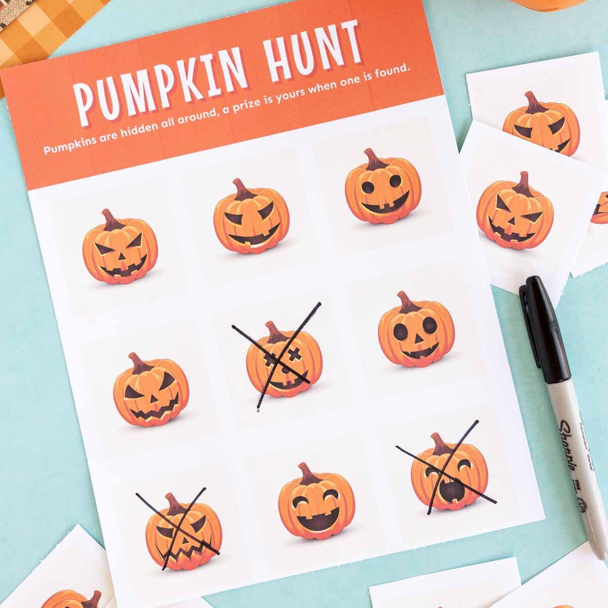 Pumpkin Hunt Game Ideas