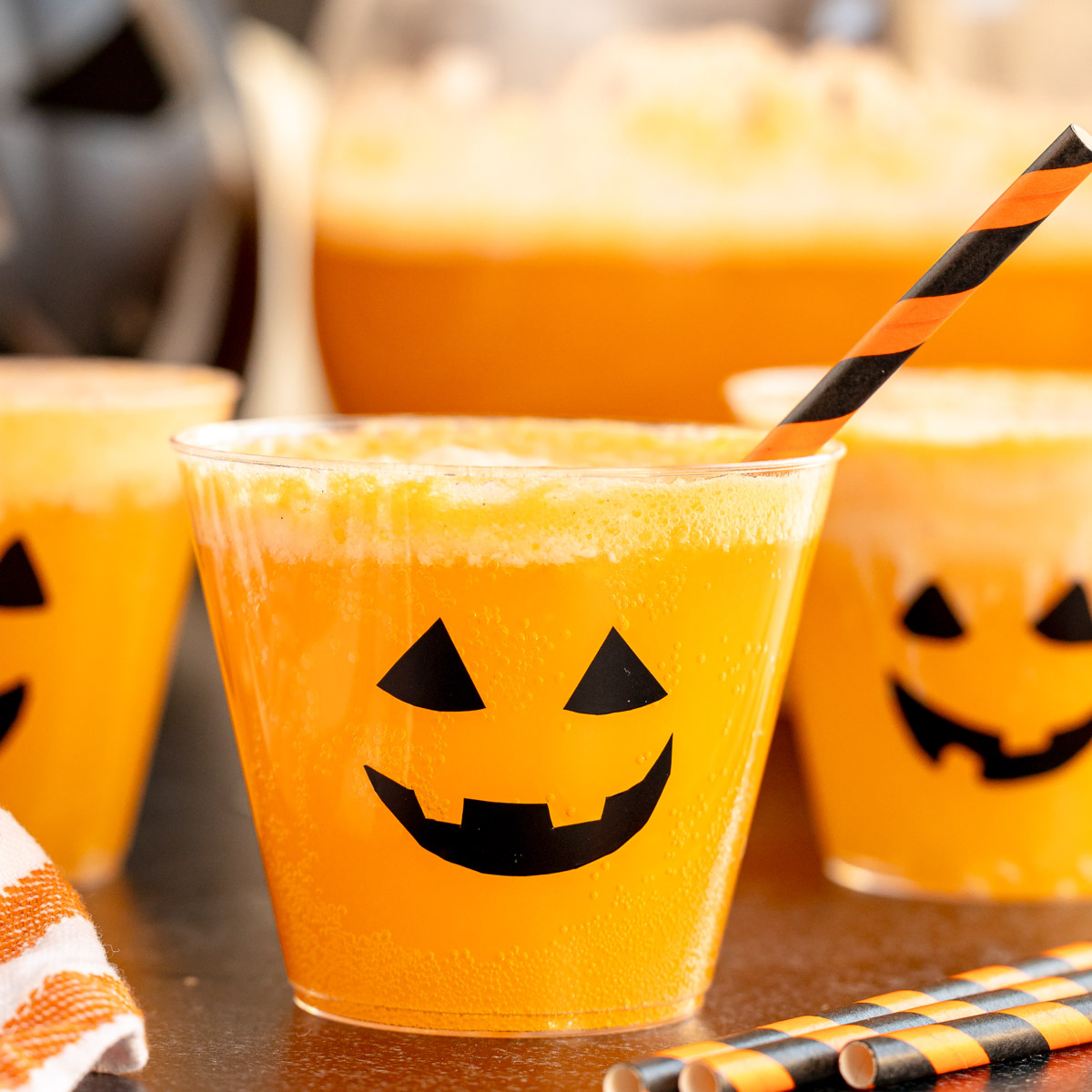 Jack O-Lantern Pumpkin Punch