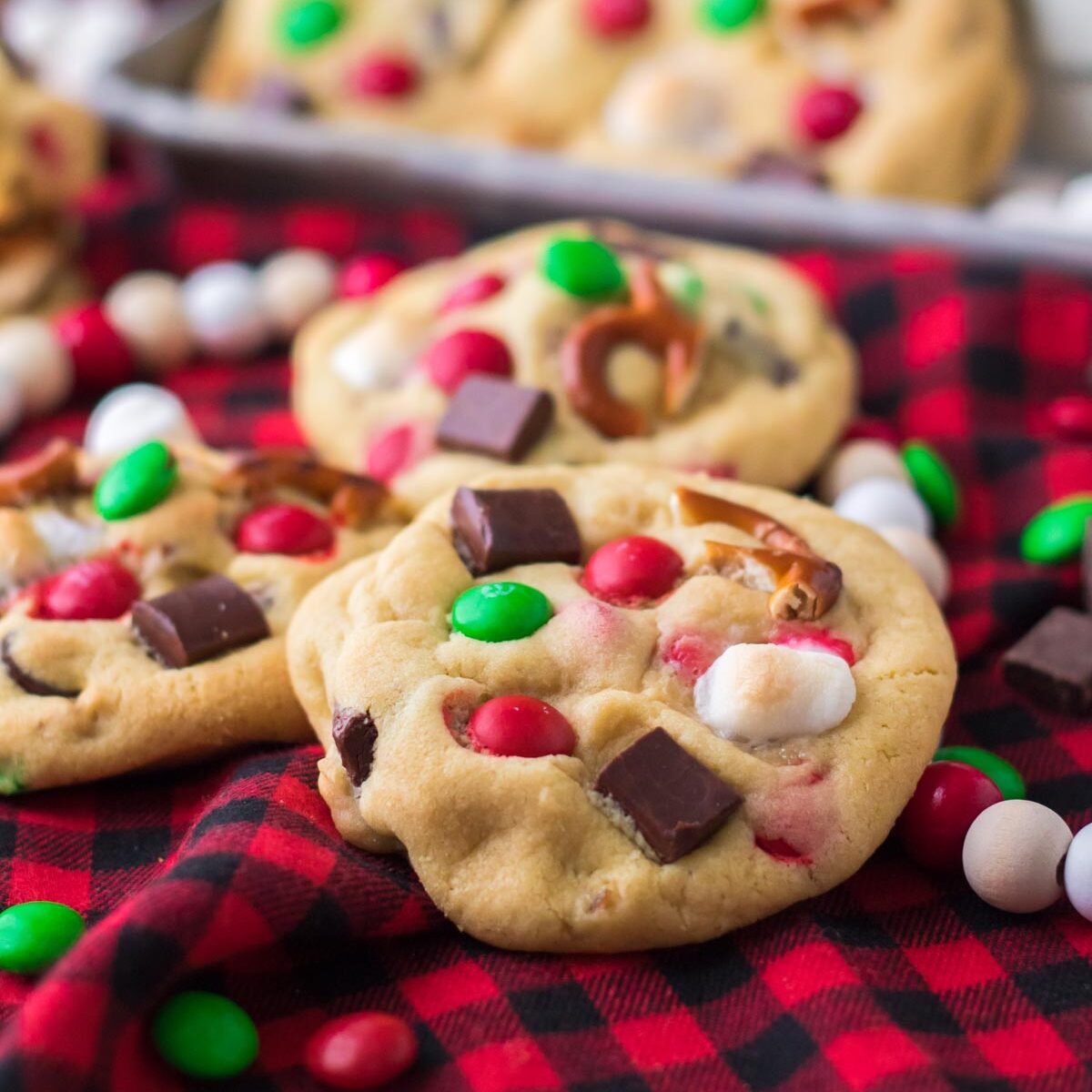 Christmas Kitchen Sink Cookies