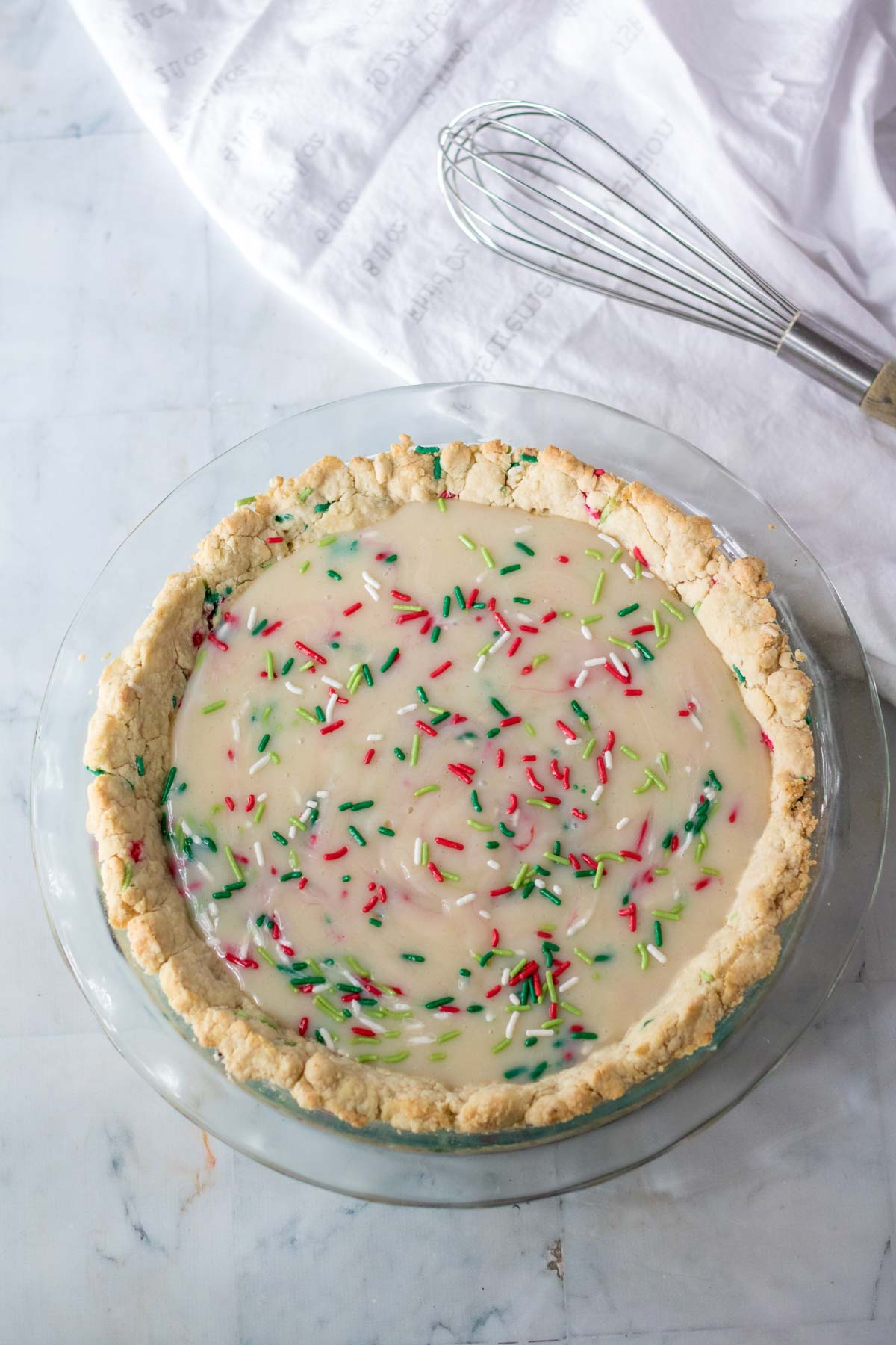 unbaked sugar cream pie