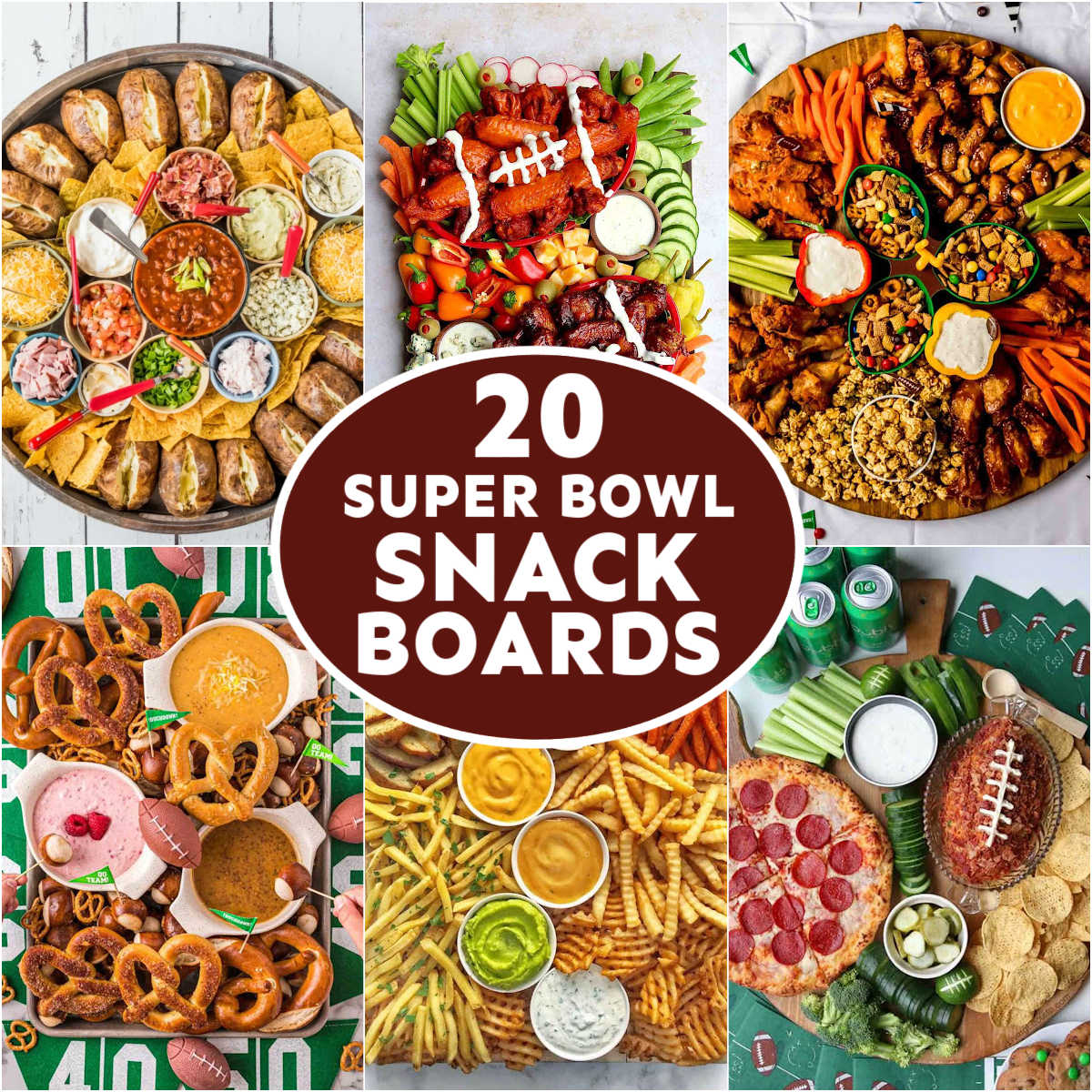 20 Easy Super Bowl Football Charcuterie Board Ideas